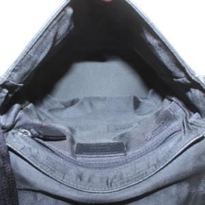 ARMANI COLLEZIONI ショルダーバッグ レザー フラップ ロゴプレート シルバー金具 黒 ブラック /XZ GY18