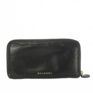 モネーテ 長財布 レザー 本革 黒 ブラック 小銭入れあり ラウンドファスナー /CK42 GY17