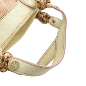CELINE オールドセリーヌ ヴィンテージ ハンドバッグ Cマカダム ピンク