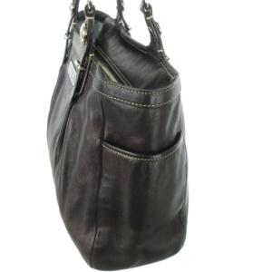 COACH ハンドバッグ レザー 本革 黒 ブラック F15147 /CK29 GY18