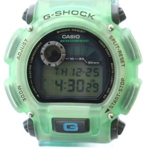 DW-9000 腕時計 ウォッチ クォーツ ロゴ カレンダー付き デジタル 緑 グリーン GY18 /MQ