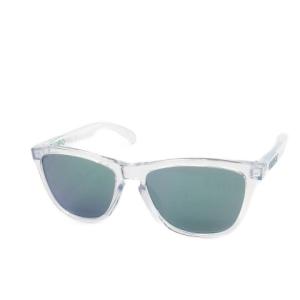 Frogskins サングラス 54 17 138 クリア 透明 ミラーレンズ グレー 緑 グリーン 紫