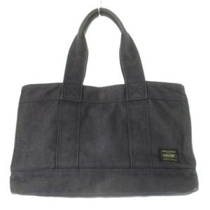 トートバッグ 紺 ネイビー ロゴ キャンバス /CK22 GY18