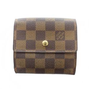 ダミエ ポルトモネ ビエ カルトクレディ N61652 二つ折り財布 ウォレット レザー PVC ロゴ