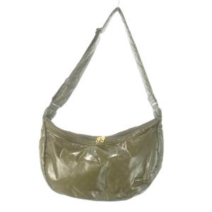 GIRL 吉田カバン ショルダーバッグ 緑 カーキ ロゴ /CK25 GY18