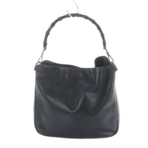 バンブー ハンドバッグ 0011577 ブラック