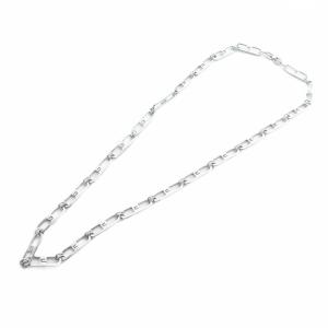 ネックレス アクセサリー ロゴ シルバー色 GY18 /MQ