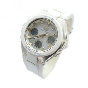 CASIO G-MS MSG-W100 腕時計 ウォッチ ソーラー アナデジ ロゴ カレンダー付き デイト ラウンド