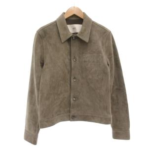 レザー ジャケット ブラウン