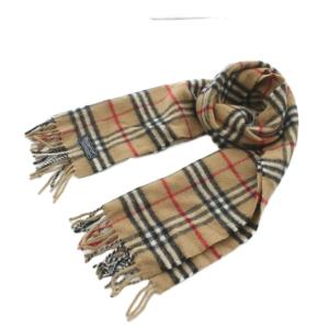 マフラー ノバチェック ブラウン