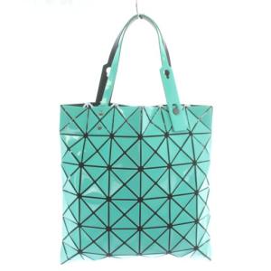 BAOBAO ISSEY MIYAKE トートバッグ PVC グリーン