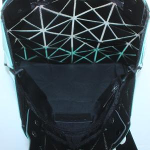 BAOBAO ISSEY MIYAKE トートバッグ PVC グリーン