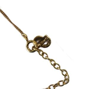 Christian Dior ヴィンテージ CDロゴ ネックレス ペンダント ゴールドカラー /KW GY11
