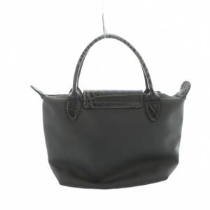 Longchamp ルプリアージュ トートバッグ ハンド ナイロン ロゴ カーキ GY18 /MQ