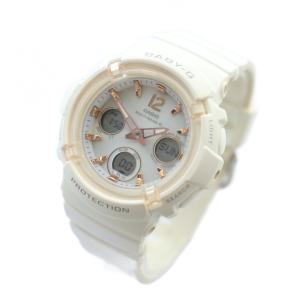 CASIO ベビージー BGA-2800 腕時計 ウォッチ ソーラー アナデジ ロゴ 白 ホワイト GY18 /MQ