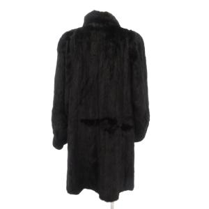 SAGA MINK ロイヤル 金サガ ファーコート F ミンクファー ブラック