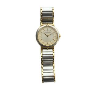 YVES SAINT LAURENT 2200-228481 腕時計 ウォッチ クォーツ ロゴ シルバー色 ゴールド色 GY18 /MQ