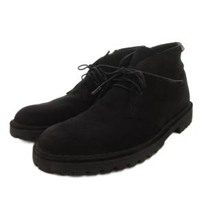 beams 別注 DESERT ROCK GTX ブーツ ショート レースアップ スエード 42 黒 ブラック