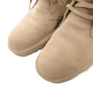 Clarks beams別注 DESERT ROCK GTX ブーツ スエード 40 ベージュ