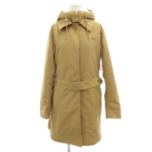 トレンチコート フーデッド中綿ライナー ベルト付き ステンカラー ベージュ /UO GY18