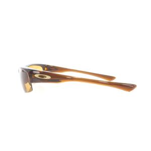 OAKLEY サングラス 眼鏡 めがね ハーフリム ロゴ カラーレンズ 茶 ブラウン GY18 /MQ