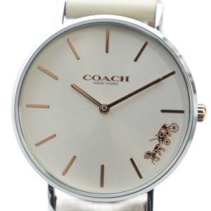 CA.120.7.14.1594 腕時計 ウォッチ クォーツ 白文字盤 レザーベルト シルバー色 GY18