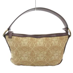 ハンドバッグ メデューサ ベージュ ブラウン