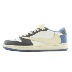 ×トラヴィススコット×フラグメントデザイン エアジョーダン1 ロー OG SP ミリタリー ブルー