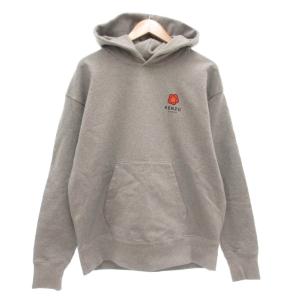 KENZO ボケフラワーオーバーサイズフーディ プルオーバー M グレー FC65SW4604ME