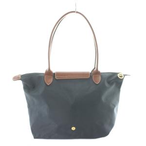 Longchamp ル・プリアージュ ハンドバッグ ナイロン 黒 ブラック ロゴ /KW GY18