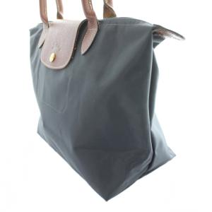 Longchamp ル・プリアージュ ハンドバッグ ナイロン 黒 ブラック ロゴ /KW GY18