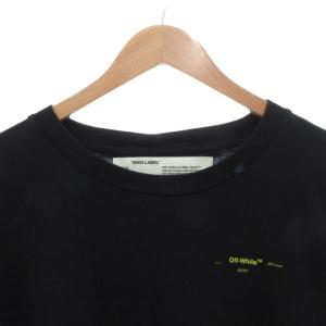 Off-White ACRYLIC ARROWS S/S OVER TEE Tシャツ XL 黒 ブラック 半袖 OMAA038F19185010