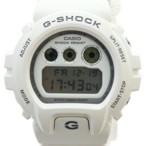 DW-6900LD 腕時計 ウォッチ クォーツ ロゴ デジタル カレンダー付き デイト 白 ホワイト GY18