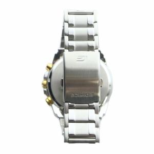 EDIFICE EFR-550RB 腕時計 ウォッチ クォーツ 青文字盤 カレンダー付き クロノグラフ シルバー色 GY18
