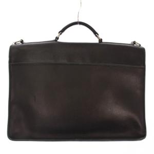 COACH ビジネスバッグ ブリーフケース グラブタン 牛革 レザー 黒 ブラック 5310 /XZ GY11