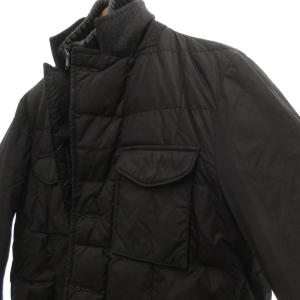 MONCLER BARBUDA GIACCA テーラード風 ダウンジャケット 2 ブラック 220913090400