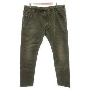 KROOLEY-NE JoggJeans ジョグジーンズ デニムパンツ イージー ゴムウエスト W36