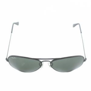 Ray-Ban アビエーター AVIATOR 眼鏡 サングラス メタルフレーム カラーレンズ ティアドロップ ロゴ 黒