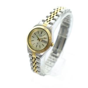CITIZEN 6000-K09346 CKW 腕時計 ウォッチ クォーツ カレンダー付き シルバー色 ゴールド色 GY11