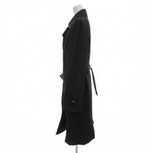 BURBERRY LONDON トレンチコート ベルト付き 40 黒 ブラック /UO GY13