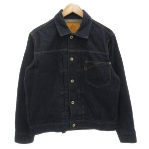 デニムジャケット Gジャン M タック インディゴブルー /GV GY18