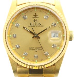 FK-522-A 腕時計 ウォッチ 自動巻き カレンダー付き ロゴ ゴールド色 GY18 /MQ