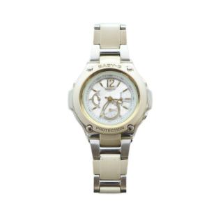 CASIO BABY-G 腕時計 ウォッチ マルチバンド6 電波ソーラー クロノグラフ BGA-1400CA 白 ホワイト