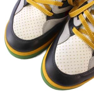GUCCI BASKET スニーカー バスケットシューズ ハイカット インターロッキングG ロゴ 8.5 27.5cm