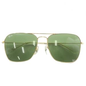 B&L 眼鏡 サングラス メタルフレーム カラーレンズ ツーブリッジ ロゴ 5816 ゴールド色 /XZ