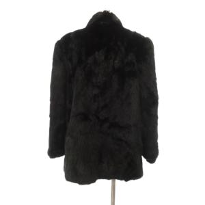 SAGA MINK 銀サガ ファーコート 毛皮 ミンク ミドル ハーフ丈 15 ダークブラウン /UO GY18