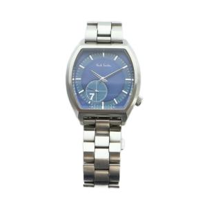 PAUL SMITH 1045-T019421 腕時計 ウォッチ クォーツ スモセコ 青文字盤 シルバー色 GY18 /MQ