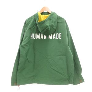 アノラックパーカ ナイロン XL グリーン（2026/01/09買取） - HUMAN 