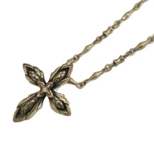 ネレウス ネックレス シルバー925 ダイヤモンド 0.04ct クロス 39.5g