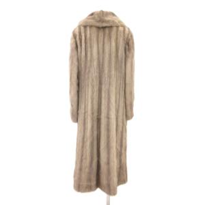SAGA MINK ファーコート サファイアミンク シルバーカラー グレー